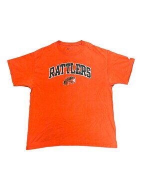 Russell Athletic FAMU Rattlers Orange Graphic T-Shirt XL Football Souvenir Fan